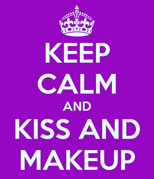 Kiss and make up with your man – Oh my lord I just had a fapgasm!